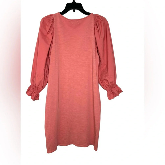 NATION LTD Oralia Flounce Mini Dress in Pink Cheeks Sz S EUC - Picture 2 of 11